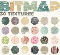 30张高清的纹理背景图片：Bitmap Textures